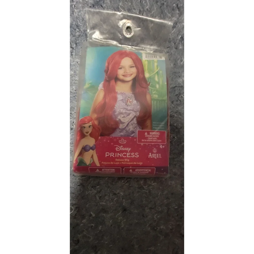 Isguise Princess Ariel Deluxe Wig‎ Red Age 4+ New item